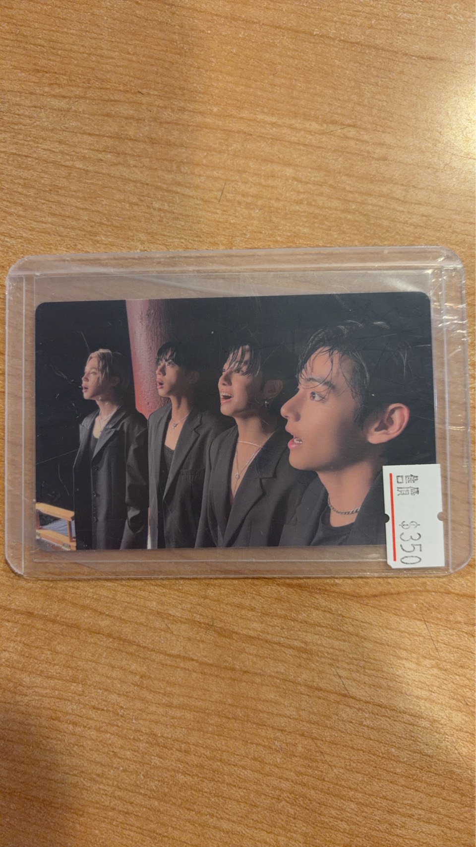 BTS wvs 團體特典卡