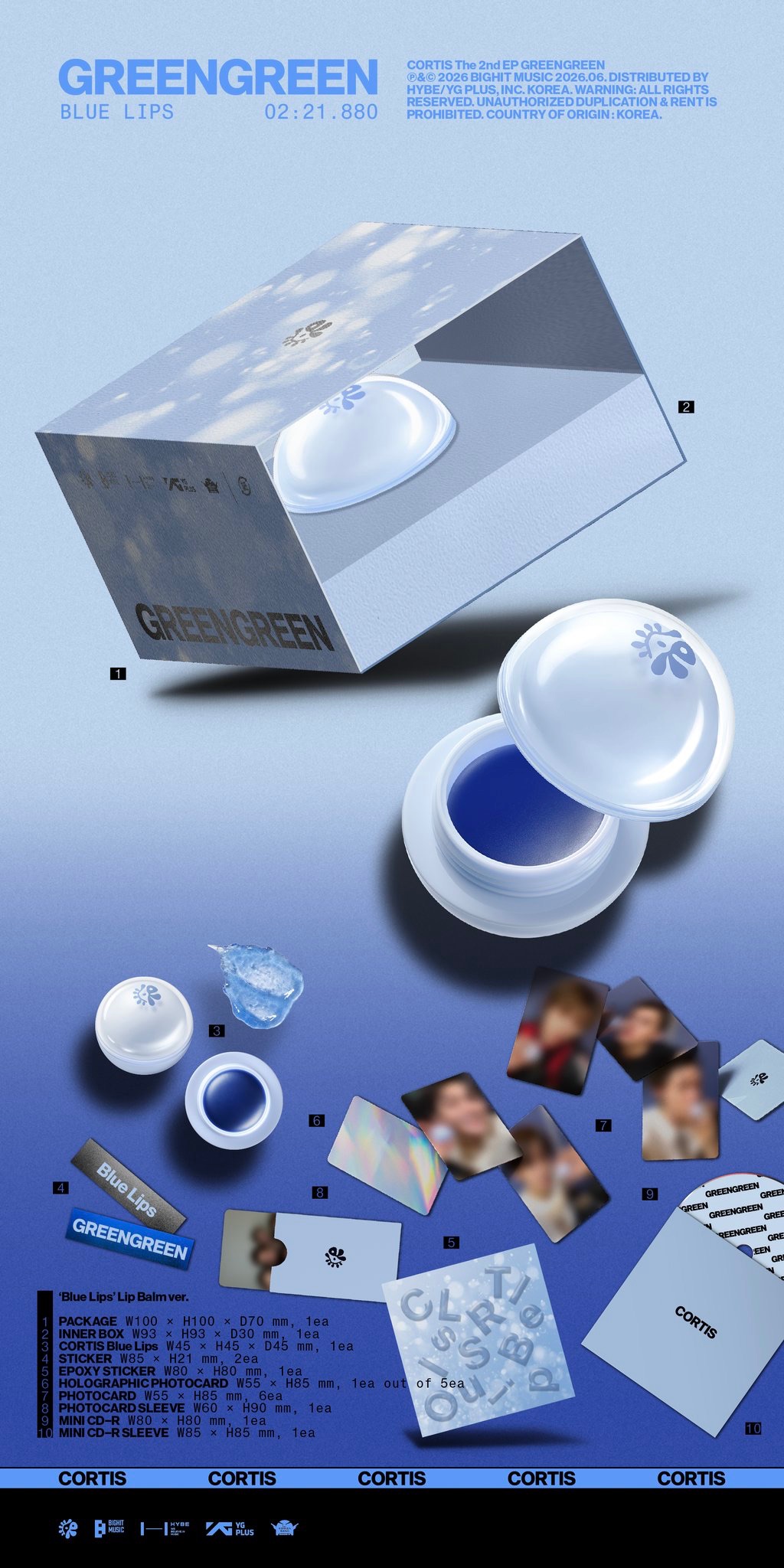 Blue Lips’ Lip Balm ver