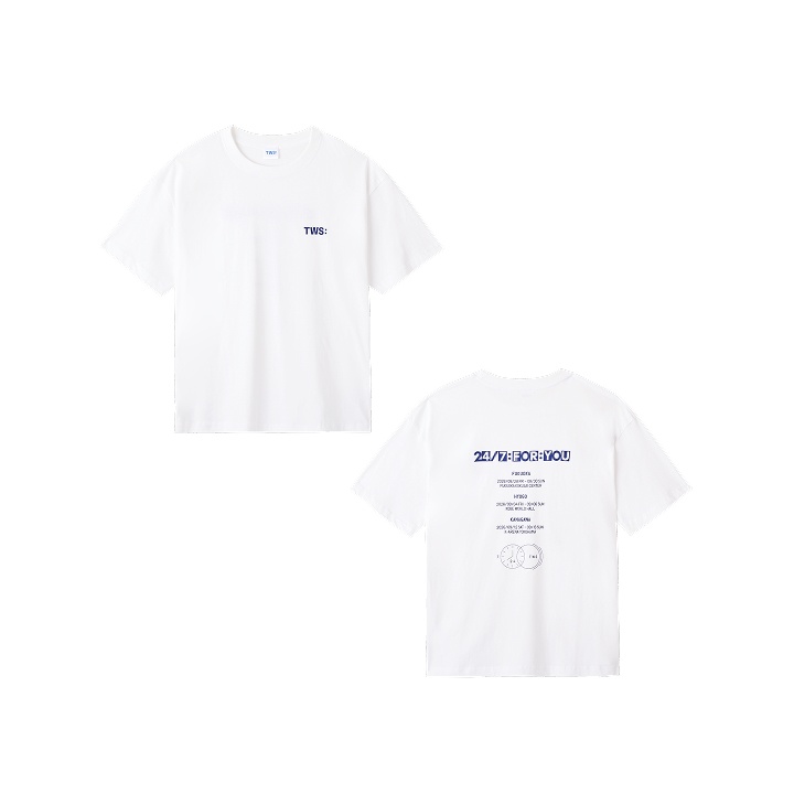 [24/7:FOR:YOU IN JAPAN]S/S T-SHIRT (WHITE)