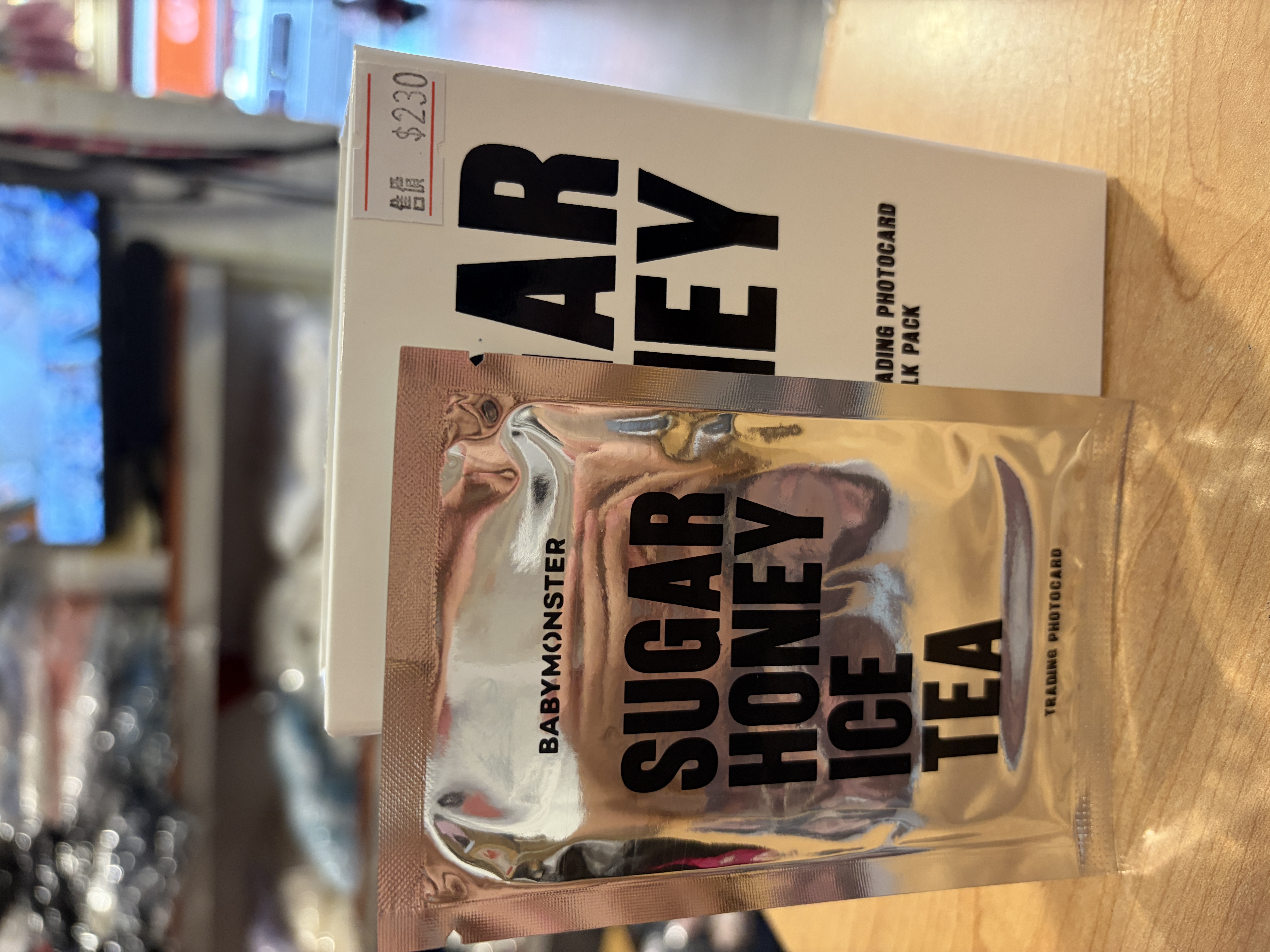 BABYMONSTER Sugar Honey Ice Tea 卡包