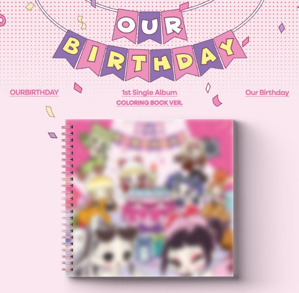 OURBIRTHDAY [Our Birthday] (COLORING BOOK VER.)一般版