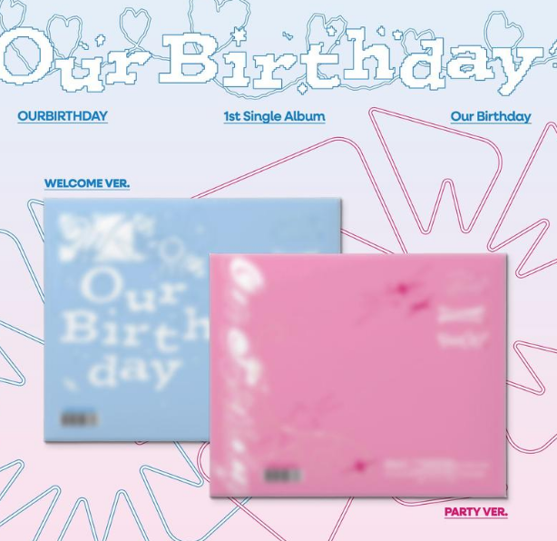 1st Single Album [Our Birthday] PHOTOBOOK VER.(FANS SHOP特典）