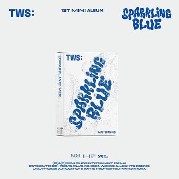 TWS第一張迷你專輯Sparkling Blue 一般版