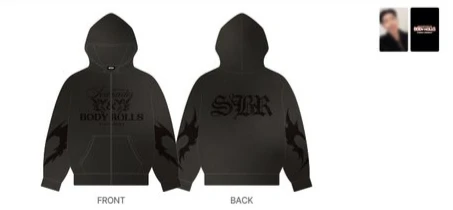 JAY PARK 拉鍊連帽衫