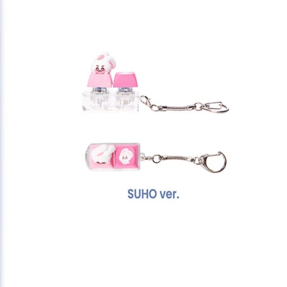 EXO KEY CAP KEY RING