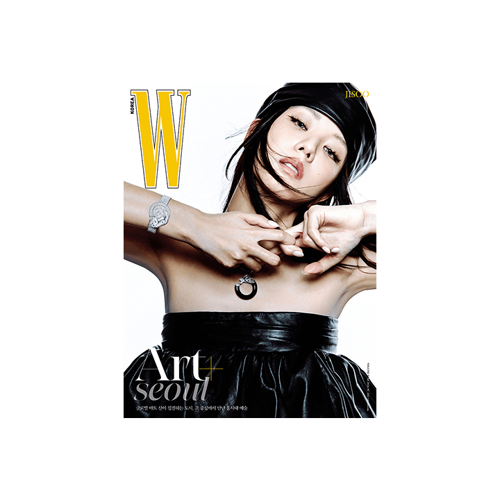 JISOO W VOLUME雜誌2026.9月封面