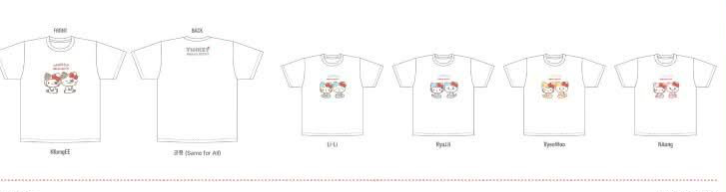 TWINZY X HELLO KITTY短T