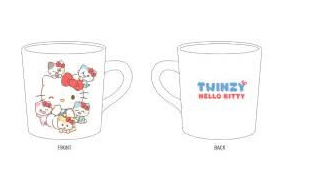 TWINZY X HELLO KITTY馬克杯