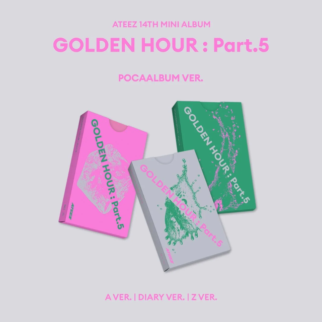 ATEEZ 14th Mini Album [GOLDEN HOUR : Part.5]