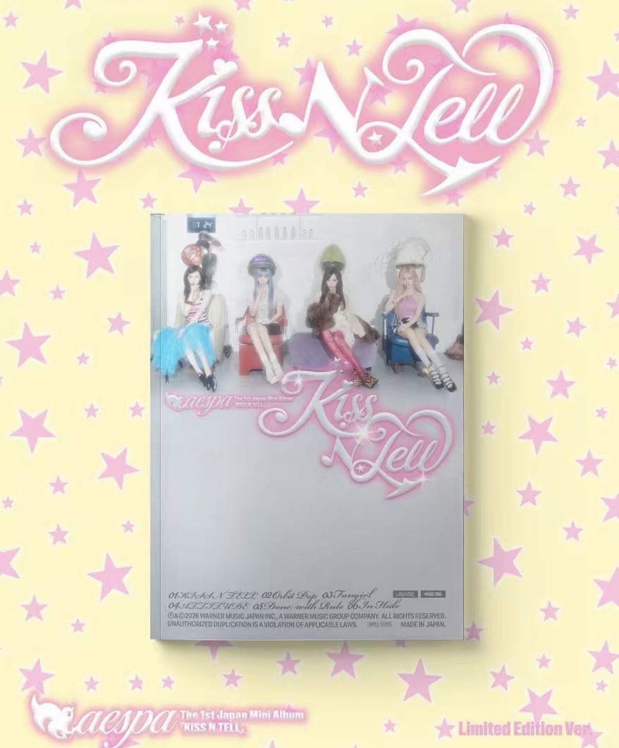 aespa KISS N TELL<Limited Edition Ver.>