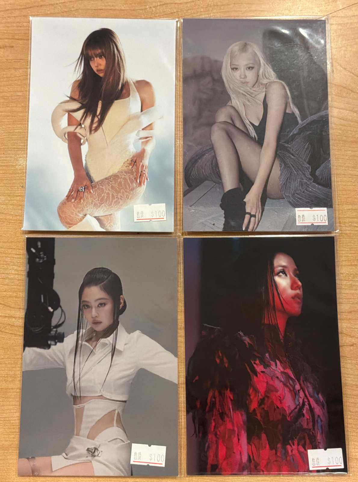 BLACKPINK明信片