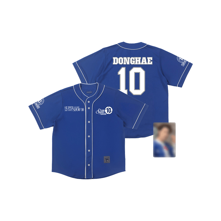 Super Junior BASEBALL UNIFORM SET(LEETEUK)