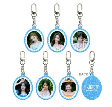 BABYMONSTER I LIKE IT日本隨機成員鑰匙圈