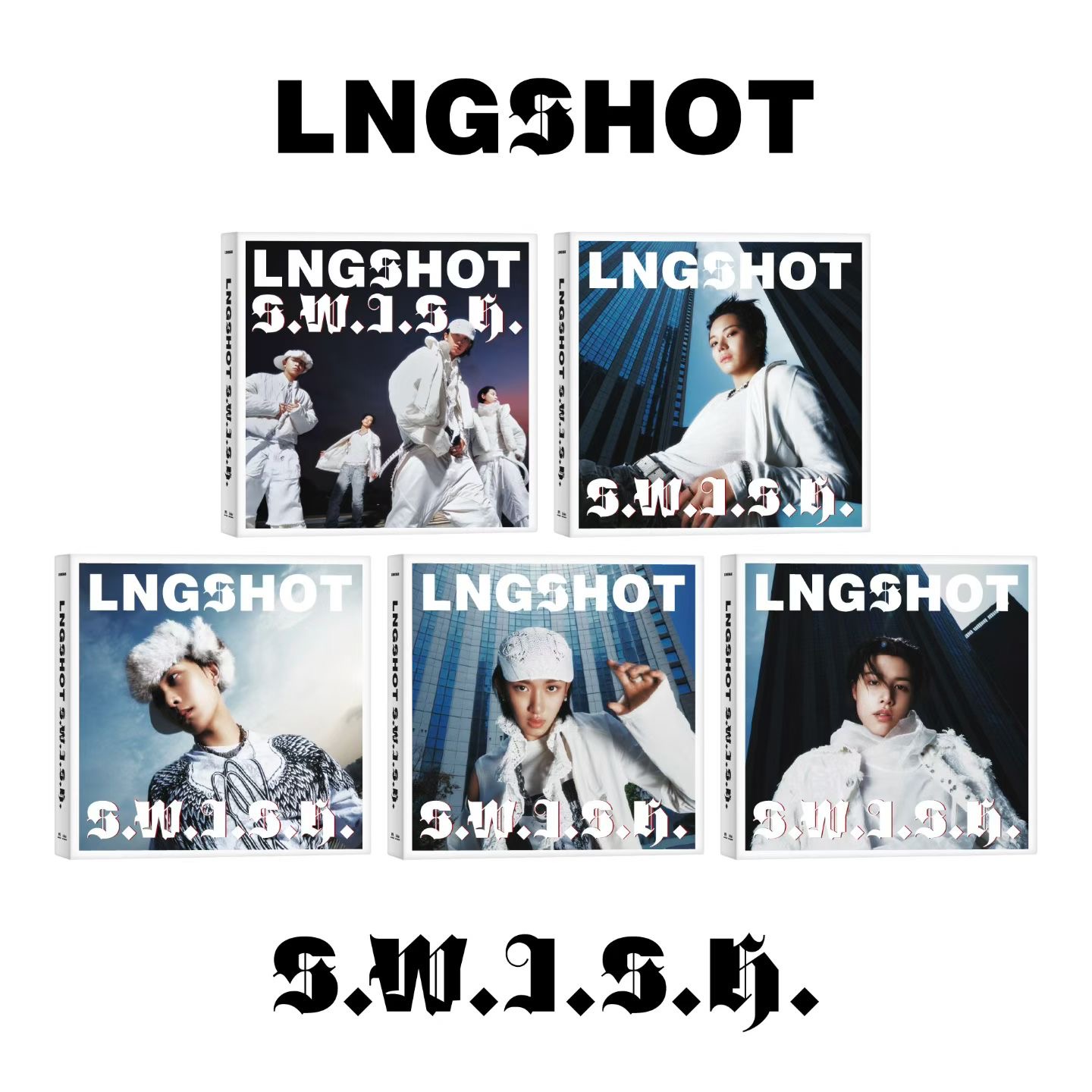 LNGSHOT EP ALBUM [S.W.I.S.H.] Standard Ver.
