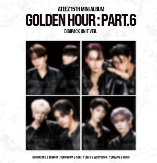 (AM特典)ATEEZ 15TH MINI ALBUM [GOLDEN HOUR : Part.6] (DIGIPACK UNIT VER.)