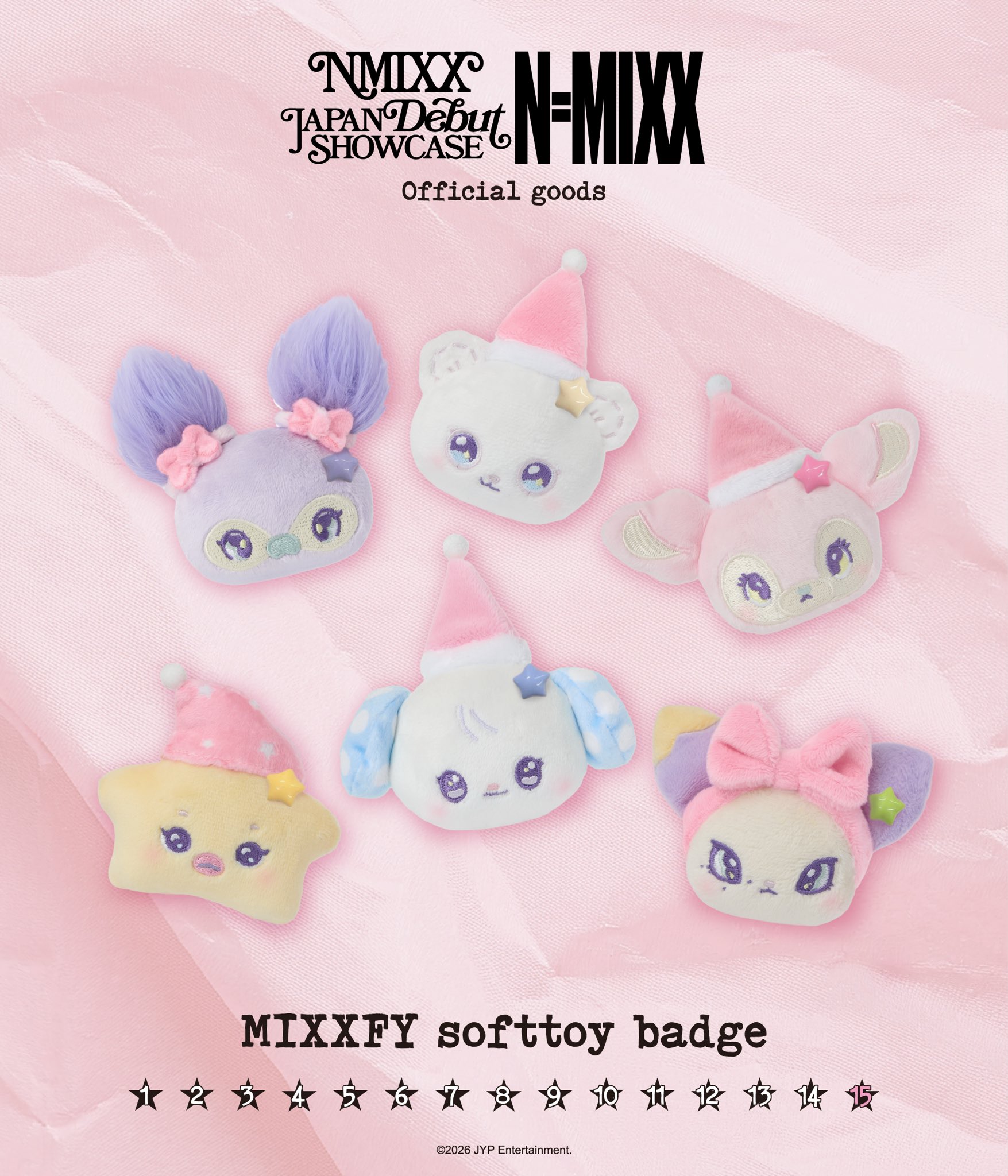 NMIXX 絨毛徽章