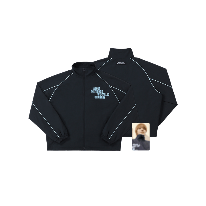 YESUNG 黑色拉鍊運動外套